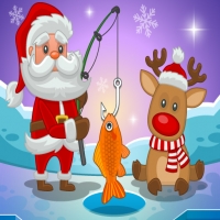 SANTAS CHRISTMAS FISHING