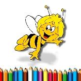 BTS Bee Coloring Book