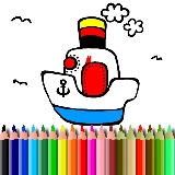 BTS Boat Coloring