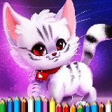 Cute Kitty Coloring