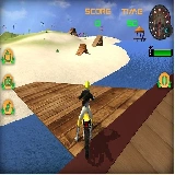 Moto Beach Jumping Simulator Game