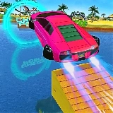 Water Car Stunt Racing 2019 3D Cars Stunt Games 